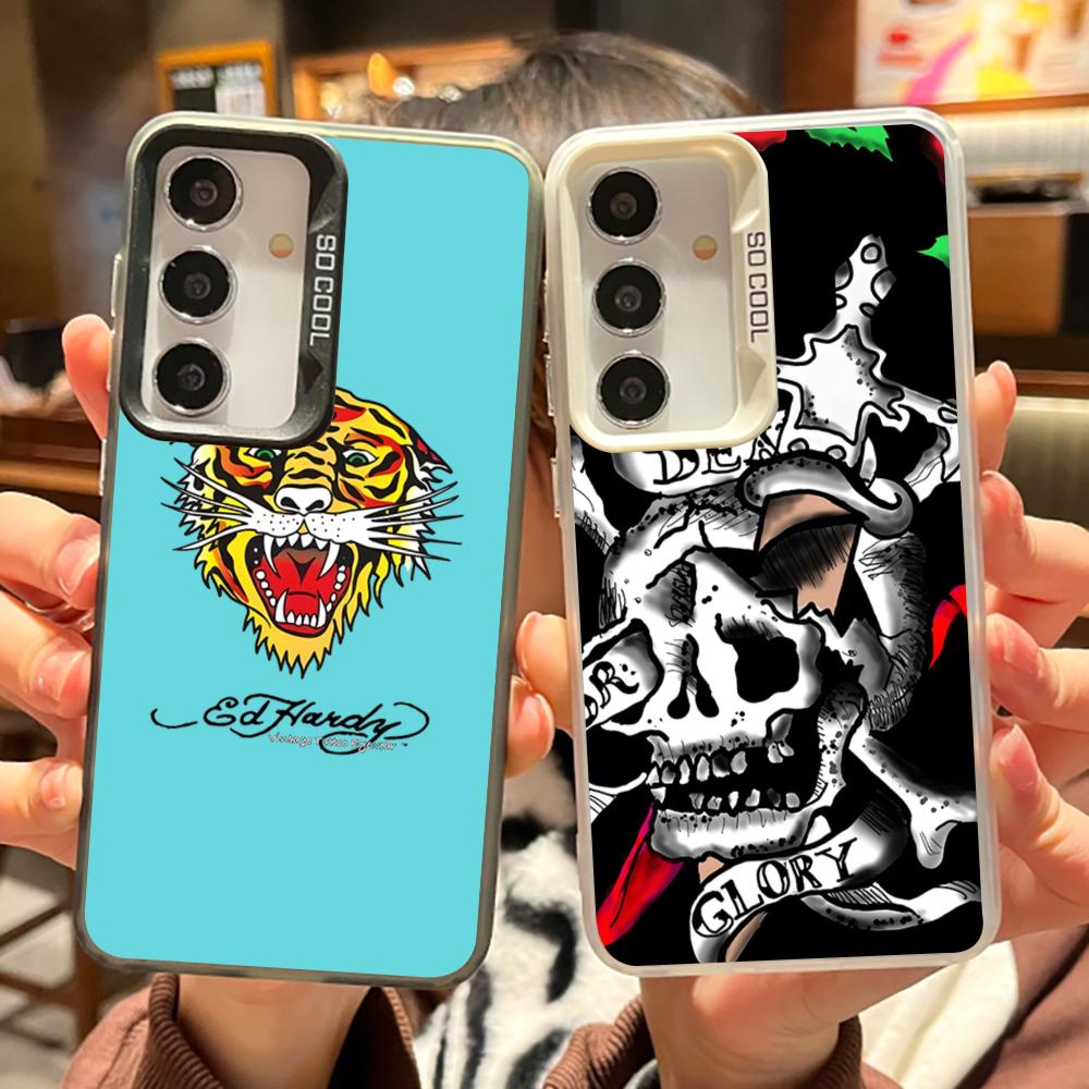 Shelly - ED-Hardy TrendBrand Handyhülle für Samsung A57