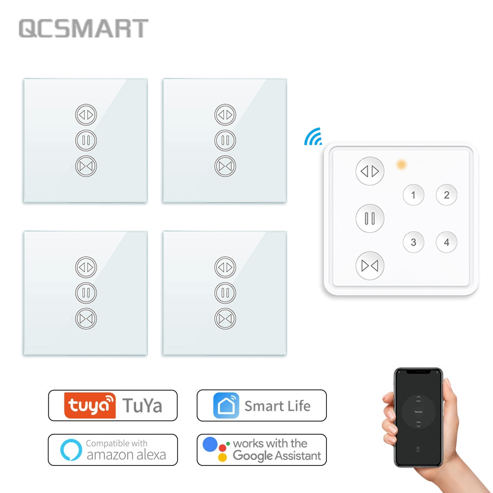 Tuya 4 Channel - Tuya Smart Life RF WIFI Vorhangschalter