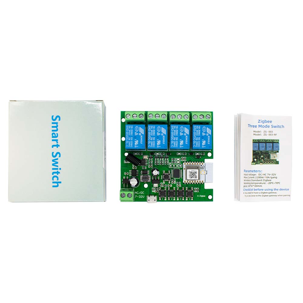 4-Kanal Zigbee 3.0 Smart Home  – Tuya 4 Channel Bewertung und Preis