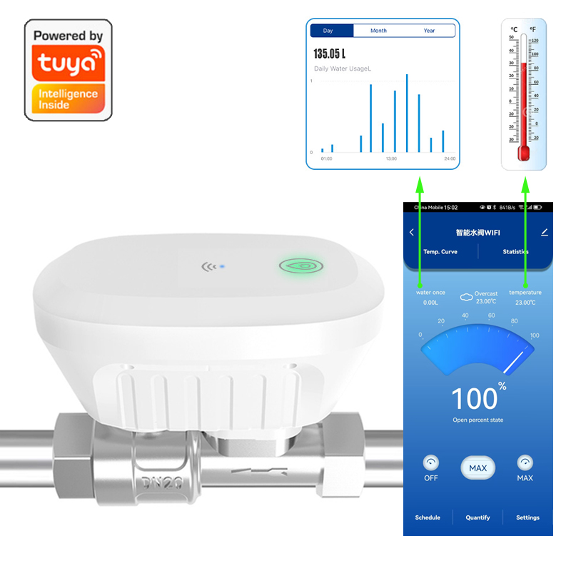 Tuya Smart WiFi Wasser Ventil  – Home Assistant Tuya Bewertung und Preis