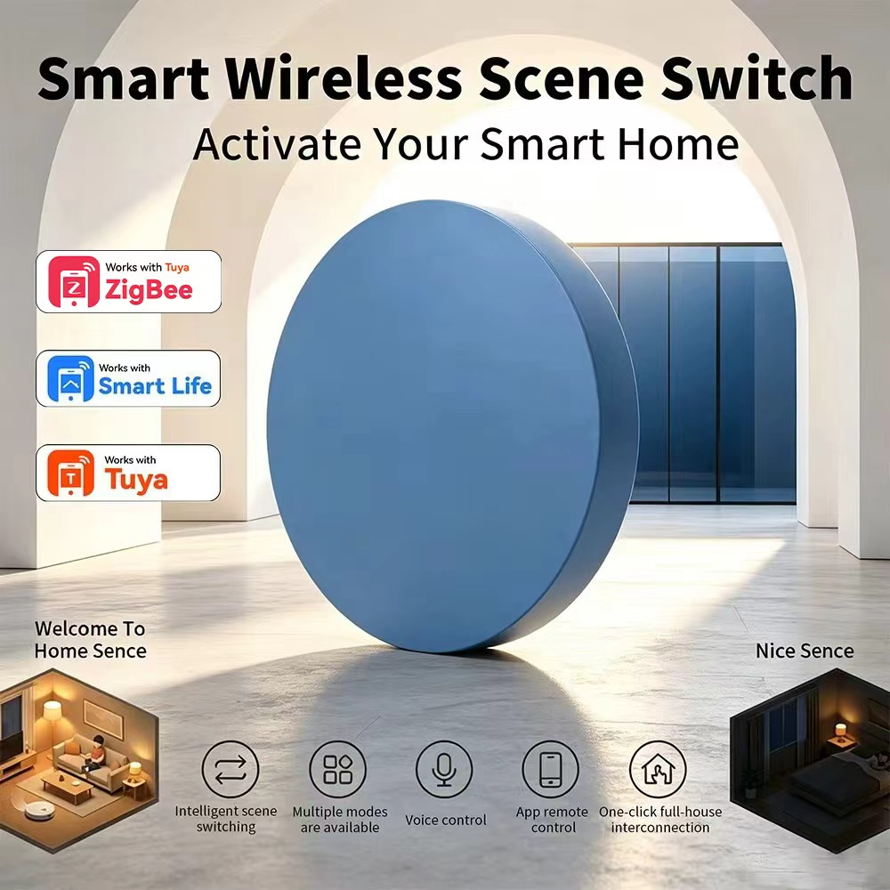HIMOJO Zigbee Smart Scene Druc – Home Assistant Tuya Bewertung und Preis